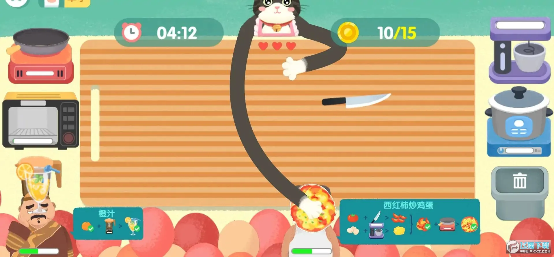 喵喵小厨娘(猫咪做美食)v1.0 免费版