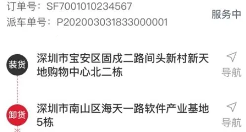 顺丰城市配送(未明确功能,无法提炼) 顺丰城市配送(未明确功能,无法提炼)