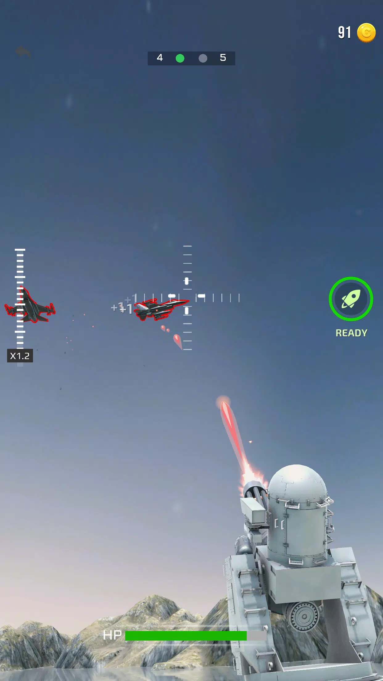 陆基密集阵炮台(射击保卫战)v2.2 手机版