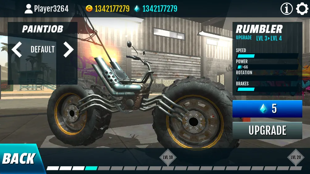 特技极限摩托(摩托特技竞速游戏)v0.549 免费版