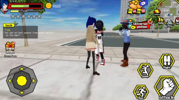 香港高中校园模拟器(港校模拟游戏)v1.0.1 安卓版