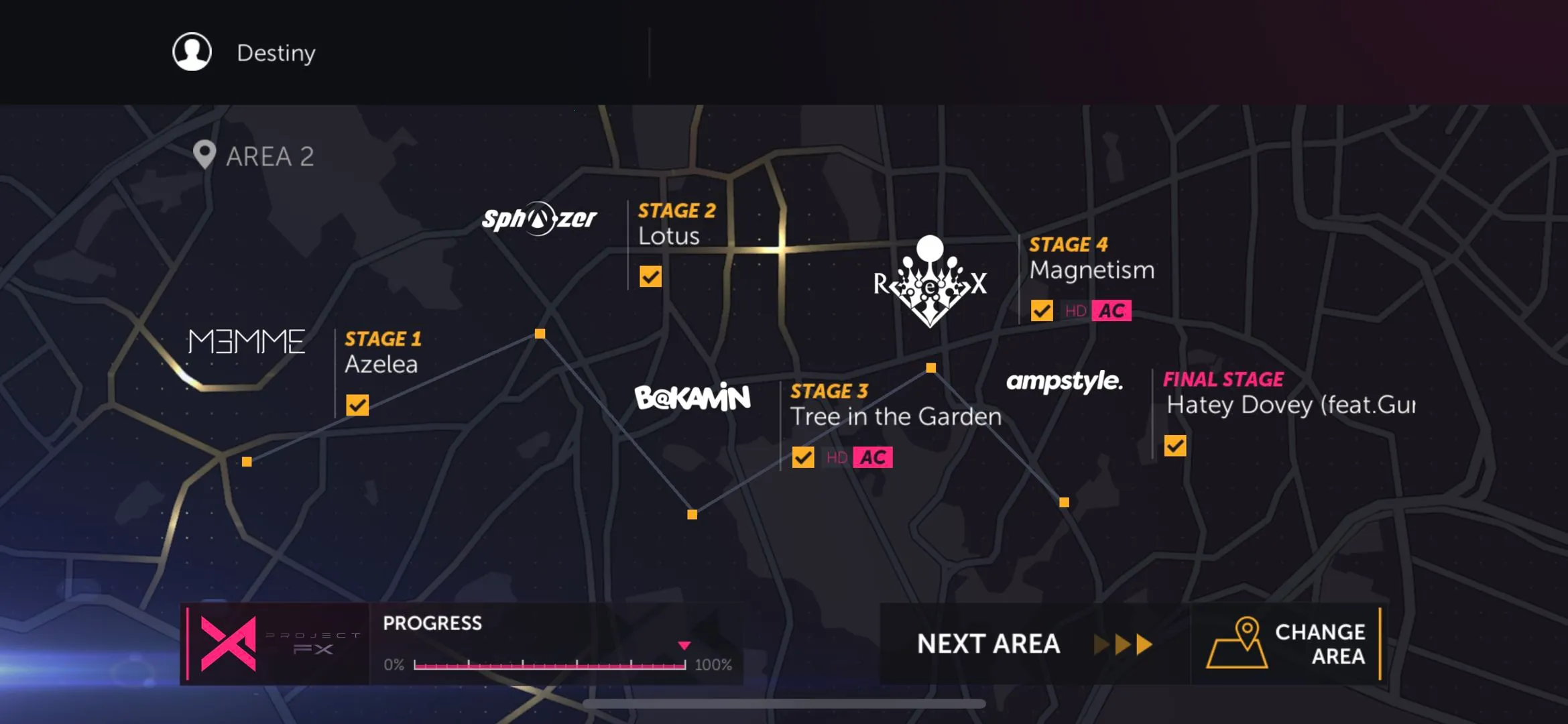 Project FX(原创音乐游戏)v1.1.6.4016 手机版