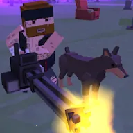 方块僵尸岛僵尸射手(僵尸射击游戏)v1.22 免费版