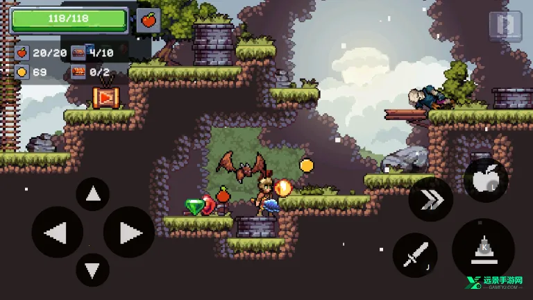 苹果骑士2内置菜单版安卓版手机版 苹果骑士2内置菜单版安卓版手机版