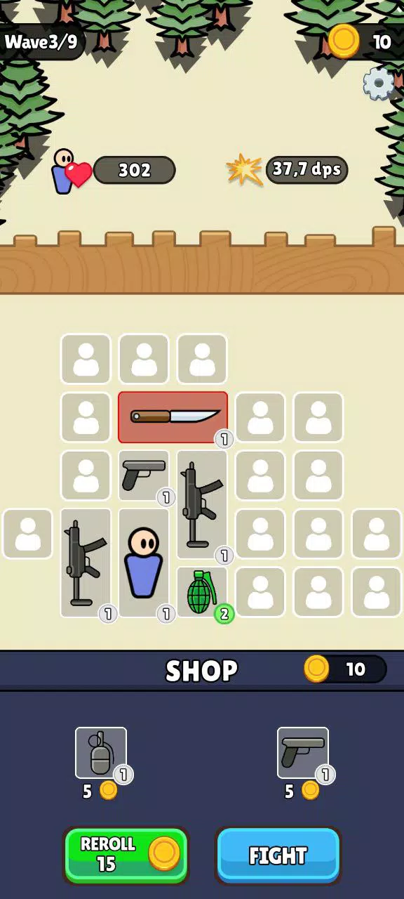 战士背包:防御战(自走棋防御游戏)v0.1 免费版