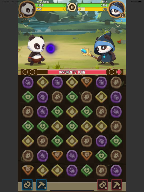 熊猫竞技场:三消对战(熊猫三消益智游戏)v1.0 免费版