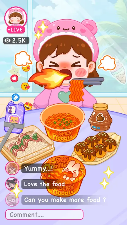 吃播明星:ASMR直播联动2026官方正版v1.5 官方正版