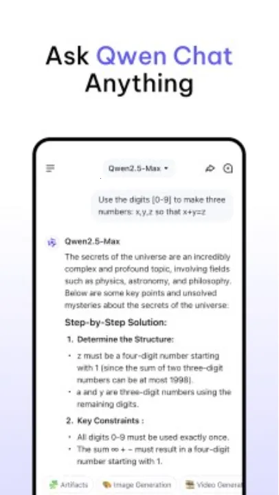 Qwen Chat(智能学习问答软件)v1.9.3 免费版