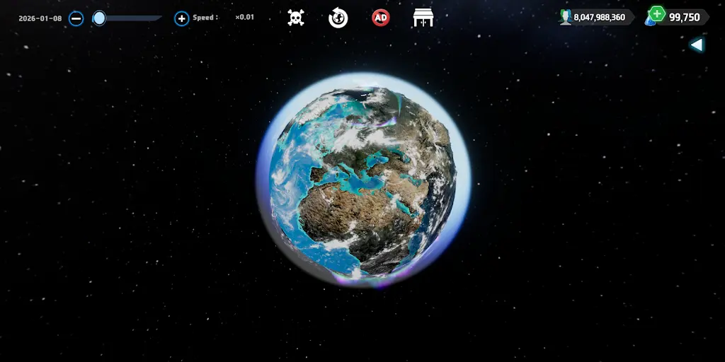 地球沙盒太空模拟器去广告版(地球模拟游戏)v1.08 官方正版