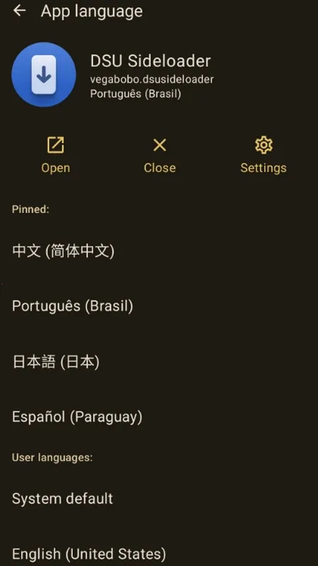 语言选择器(语言设置工具)