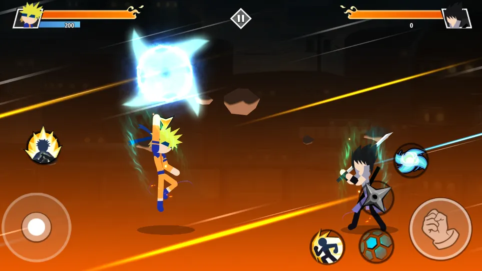 火柴人忍者大战内置菜单v4.1 手机版