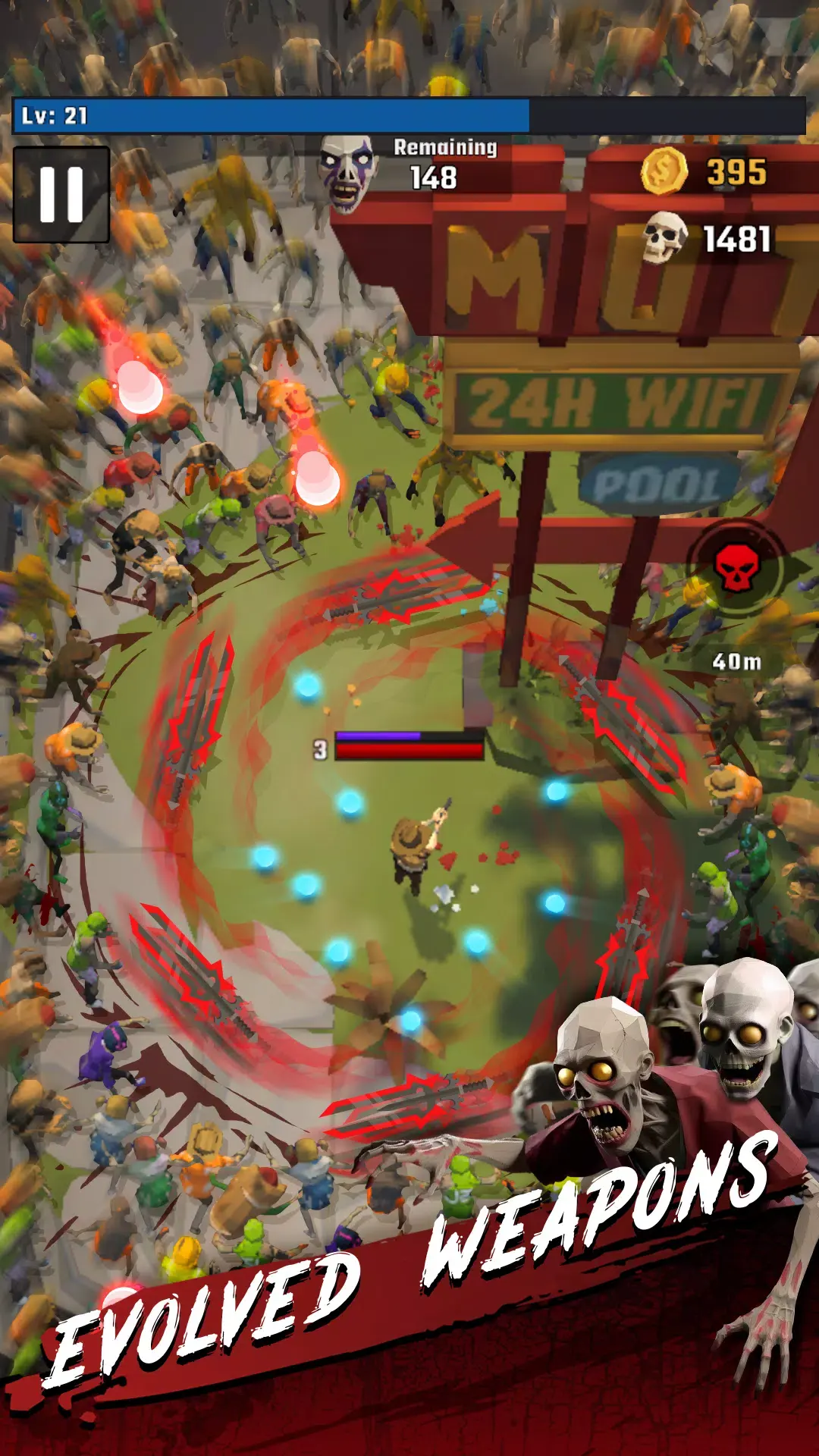 僵尸与子弹免广告最新手机版v0.6.2 官方正版