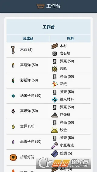 泰拉瑞亚合成表2026最新版本v1.0.3 官方正版