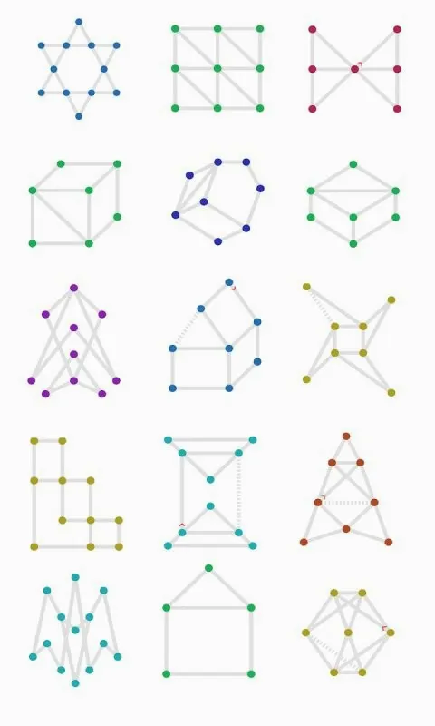一笔画(一笔画小游戏) 一笔画(一笔画小游戏)