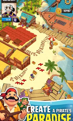 失落的海盗辅助菜单(海盗冒险大亨游戏)v1.0.4 免费版