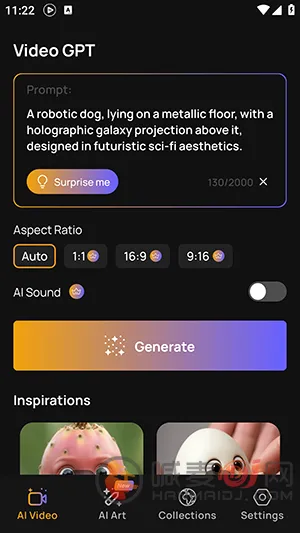 AI Video Generator(智能视频创作工具) AI Video Generator(智能视频创作工具)
