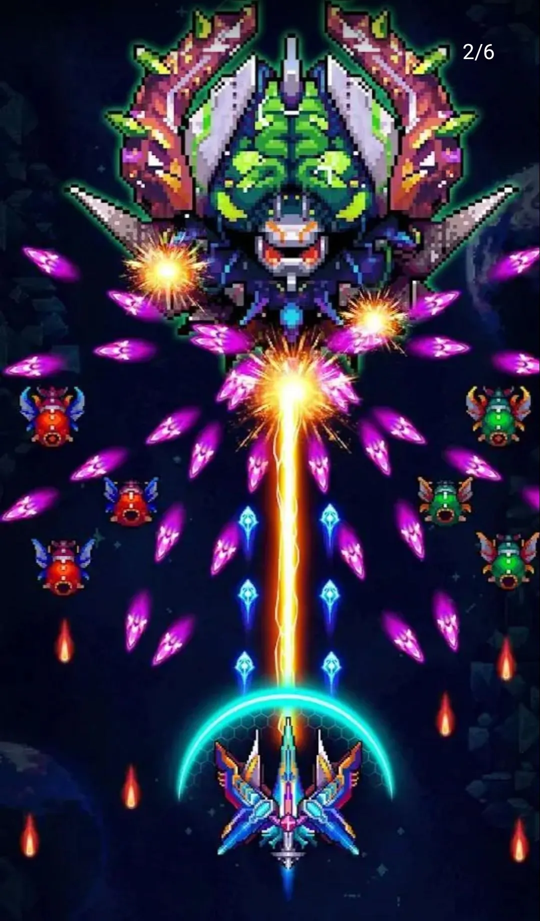银河风暴:星河入侵者(街机射击游戏)v25.82 手机版