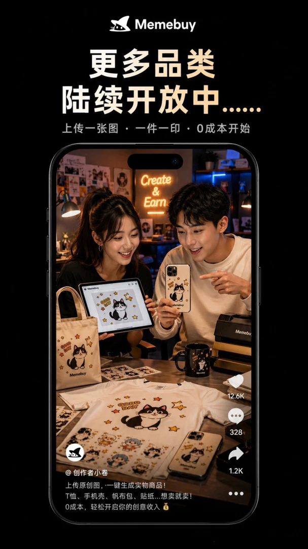 Memebuy(创意实体平台)v1.2.1 官方正版